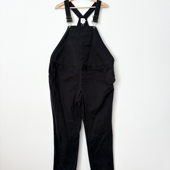 The nines by hatch twill maternity overalls - Picture 4 of 7